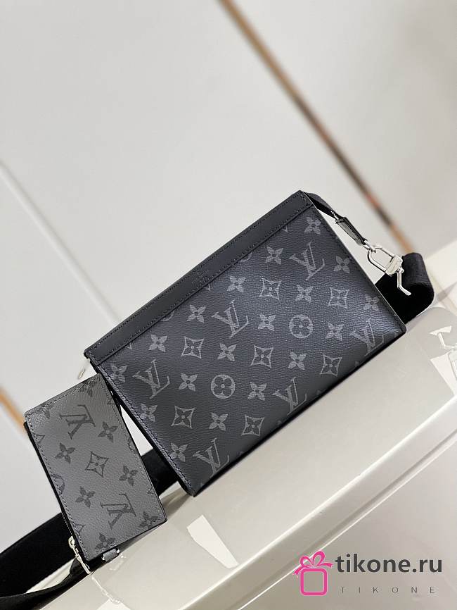 Louis Vuitton Alpha Wearable Monogram Eclipse M81018 - 18.5x11x6.5cm - 1