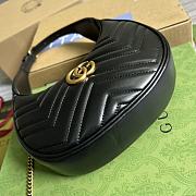 Gucci Crossbody Marmont Bag Black - 21x11x5cm - 5