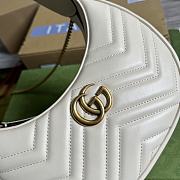 Gucci Crossbody Marmont Bag White - 21x11x5cm - 6