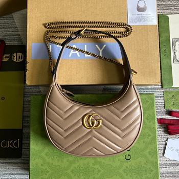 Gucci Crossbody Marmont Bag - 21x11x5cm