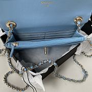 Chanel Woc Lambskin Shoulder Bag - 12.3x19.2x3.5cm - 5