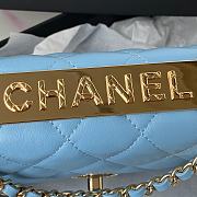 Chanel Woc Lambskin Shoulder Bag - 12.3x19.2x3.5cm - 4