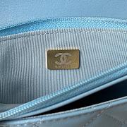 Chanel Woc Lambskin Shoulder Bag - 12.3x19.2x3.5cm - 3