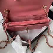 Chanel Woc Pink Lambskin Bag - 12.3x19.2x3.5cm - 5