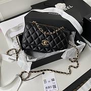 Chanel Woc Black Lambskin Bag - 12.3x19.2x3.5cm - 1