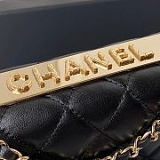 Chanel Woc Black Lambskin Bag - 12.3x19.2x3.5cm - 2