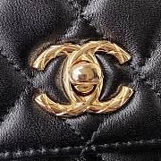Chanel Woc Black Lambskin Bag - 12.3x19.2x3.5cm - 4