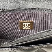 Chanel Woc Black Lambskin Bag - 12.3x19.2x3.5cm - 6