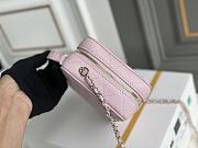 Chanel 14K Vanity Case Pink Caviar -  19×12×6cm  - 2