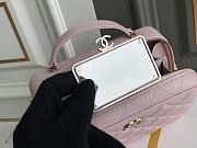 Chanel 14K Vanity Case Pink Caviar -  19×12×6cm  - 3