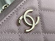 Chanel 14K Vanity Case Pink Caviar -  19×12×6cm  - 5