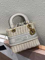 DIOR  Lady Oblique Bag 24cm - 3