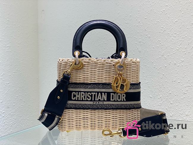 DIOR Lady Oblique Bag 24cm 03 - 1