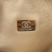 Chanel Gabrielle Chevron Hobo Bag - 18x21x12cm - 6