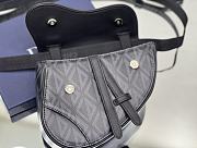 Dior CD Diamond Saddle Bag 20cm - 4