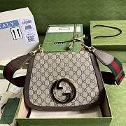 Gucci Brown &Ebony Shoulder Bag - 29x22x7cm - 1