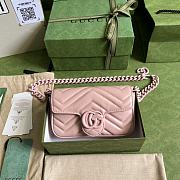 Gucci GG Marmont Shoulder Bag - 16.5x10.2x5.1cm - 1