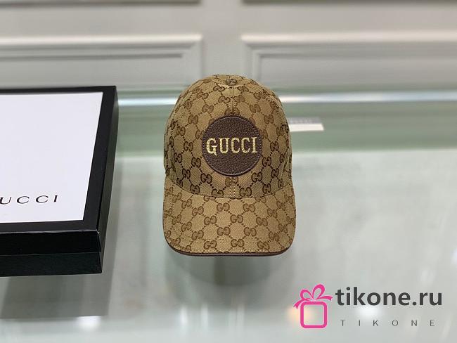 Gucci GG Canvas Baseball Hat Brown- 576253 - 1