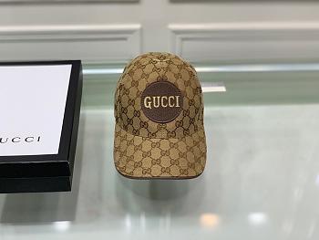 Gucci GG Canvas Baseball Hat Brown- 576253