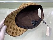 Gucci GG Canvas Baseball Hat Brown- 576253 - 4