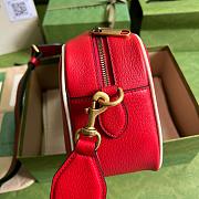 Gucci x Adidas Shoulder Bag Red - 25x16x9.5cm - 2