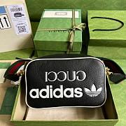 Gucci x Adidas Shoulder Bag Black - 25x16x9.5cm - 1