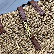  YSL Raffia Tote 685618 - 3