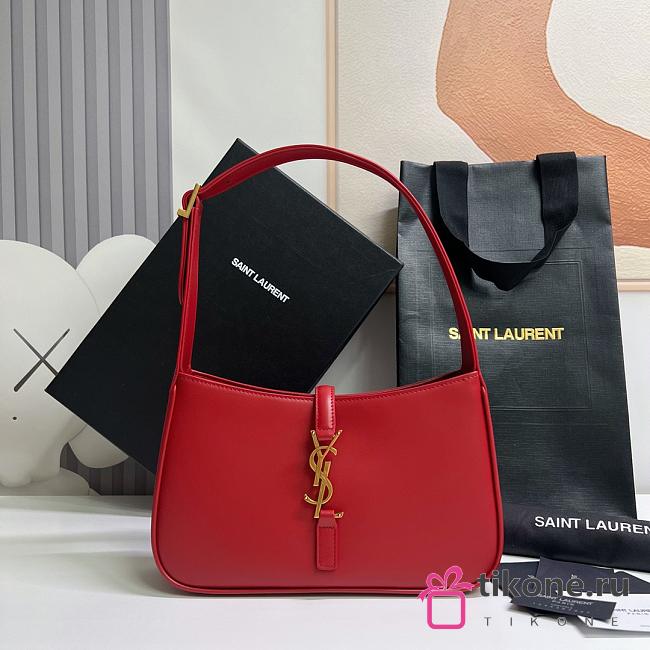 YSL Hobo Bag Red 657228 - 1