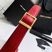 YSL Hobo Bag Red 657228 - 5