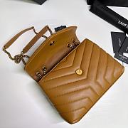 YSL Medium Loulou Natural Leather Bag 25cm - 6