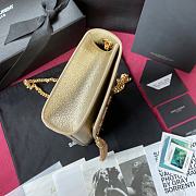 YSL Medium Kate Gold Crossbody Bag - 24x14.5x5cm - 2