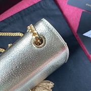 YSL Medium Kate Gold Crossbody Bag - 24x14.5x5cm - 3