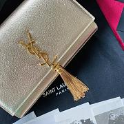 YSL Medium Kate Gold Crossbody Bag - 24x14.5x5cm - 5