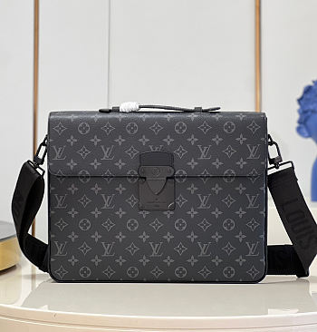 Louis Vuitton S LOCK Briefcase 03 M20835 - 39x30x8cm