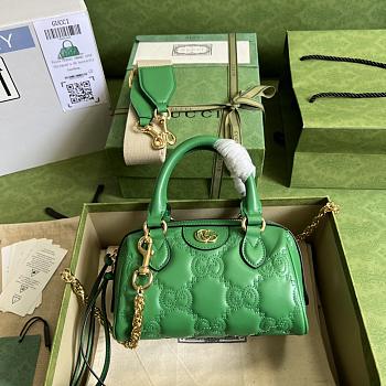 Gucci GG Matelassé Leather Top Handle Bag 702251 02