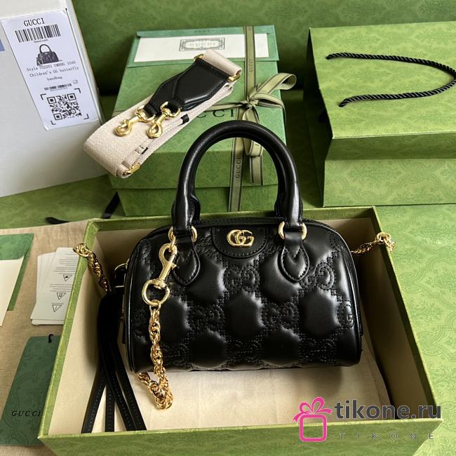 Gucci GG Matelassé Leather Top Handle Bag 702251 03 - 1