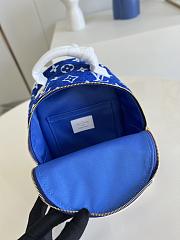 Louis Vuitton Blue Backpack M46207  - 6