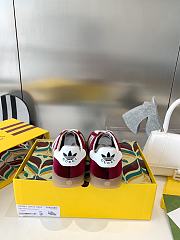 Gucci x Adidas Gazelle Shoes  - 4