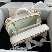 Chanel Chanel Small Vanity Case White - 18x14x8cm - 6