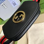 Gucci Logo Belt Bag In Black Leather - 21.5x13x4.5cm - 2