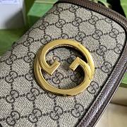 Gucci Belt Bag In Beige & Ebony Canvas -  21.5x13x4.5cm - 6