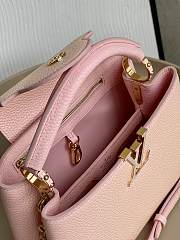 Louis Vuitton Capucines MM In Pink Leather 27cm - 2