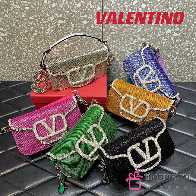 Valentino Mini Loco Handle Bag 19CM - 1