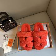 Hermes Oran Sandal Shearling 02 - 3