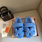 Hermes Oran Sandal Shearling 02 - 5