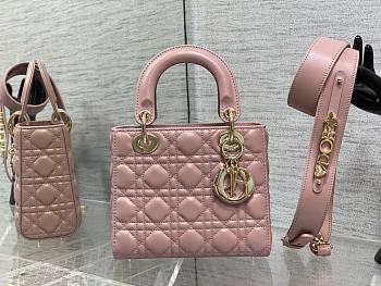 Dior Lady Bag M0538 20cm Pink