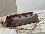 Louis Vuitton Monogram Casual Style Unisex Plain Leather Party Style Size 23.5x12x4.3cm - 3