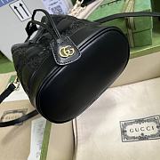 Gucci GG Matelassé bucket bag in Black Size 17x20x10cm - 5