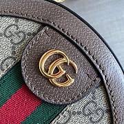 Gucci Ophidia Mini Gg Round Size 18×18×4.5cm - 2