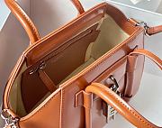 Givenchy Brown Mini Antigona Lock Bag Size 29x18x13cm - 2